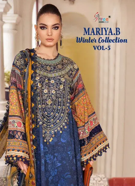 Mariya B Winter Collection Vol 5 By Shree Pashmina Dress Material Exporters In India